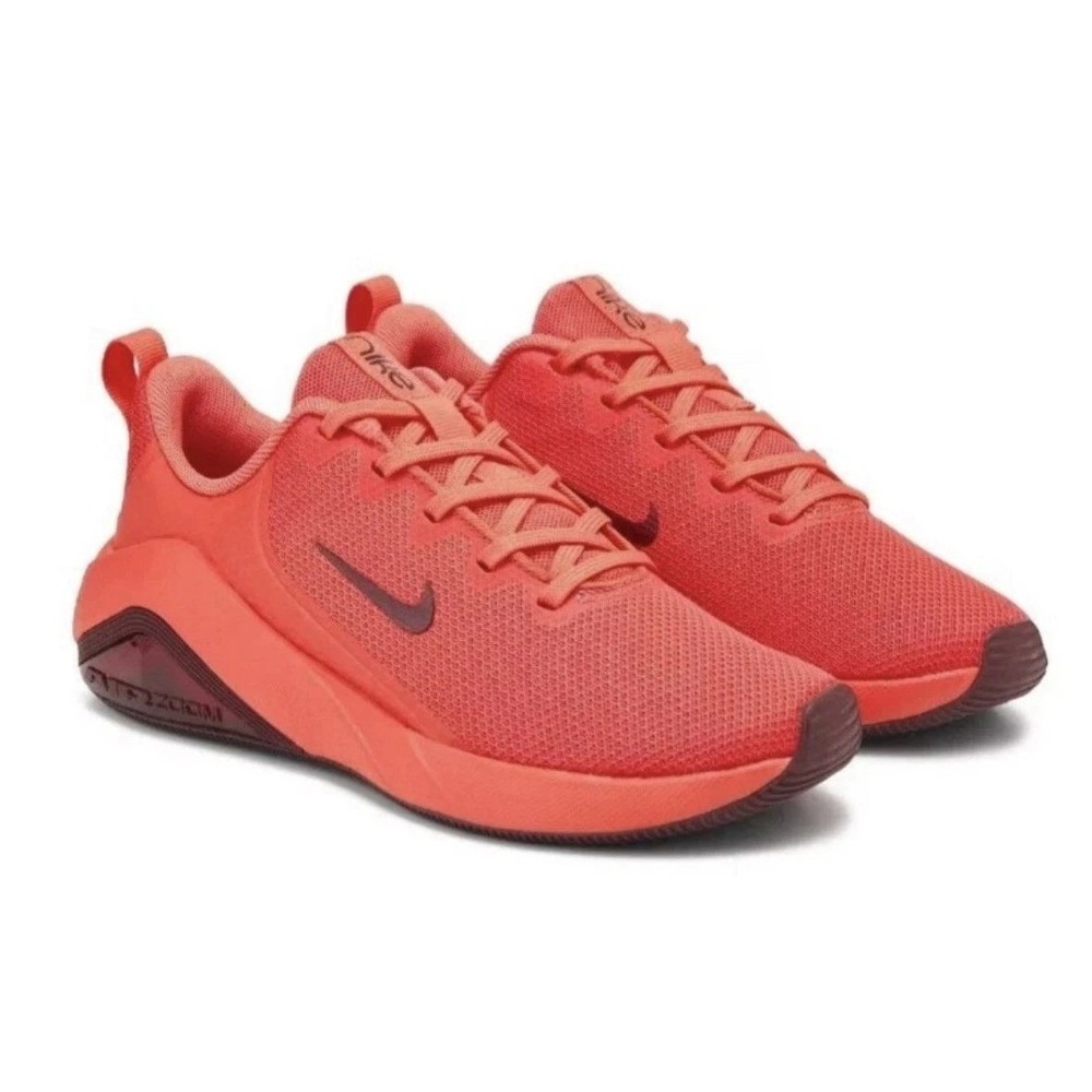 Nike Air Zoom Bella 6 Womens Training Shoes Coral Pink Burgundy DR5720 Size 10.5